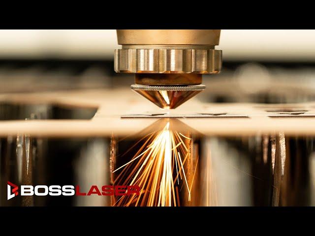 Boss Laser FC EcoCUT Fiber Laser Cutting Copper