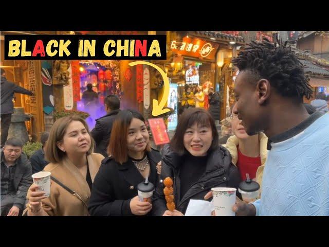 How Chinese People react to Black man in the Street Speaking their Language