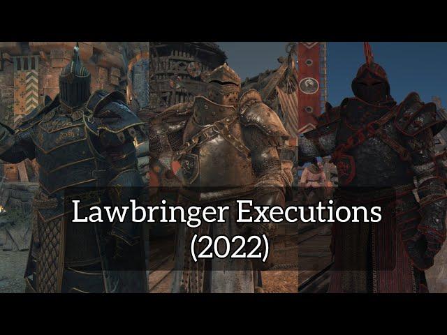 For Honor - All Lawbtinger Executions (2022)