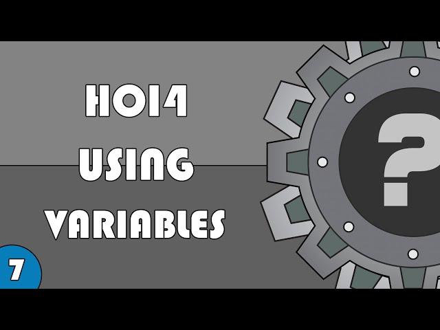 [HOI4 Modding] Using Variables