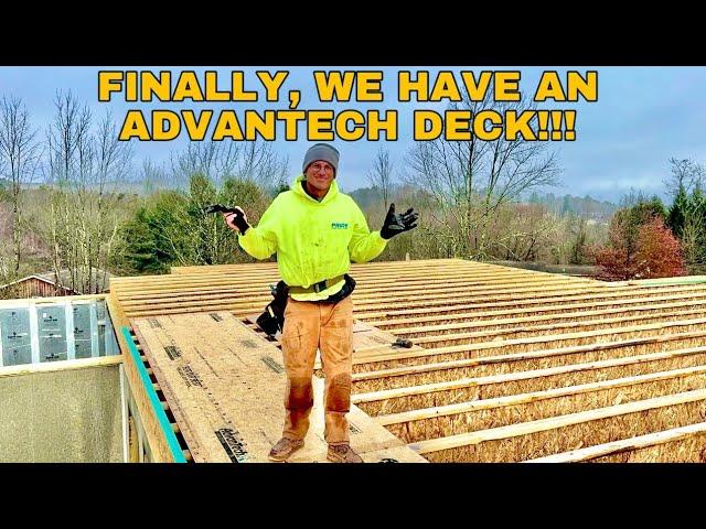 How I Install anAdvanTech Subfloor and Skirtboard on onCENTER BLI I-Joists