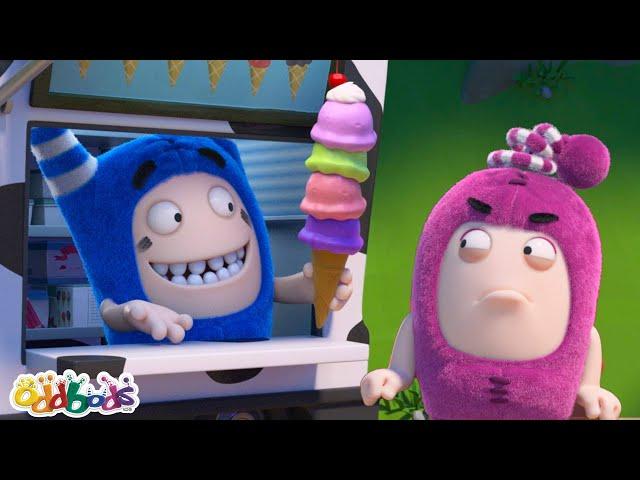 Войны мороженого | Чуддики | Смешные мультики для детей Oddbods