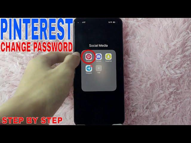   How To Change Password On Pinterest 