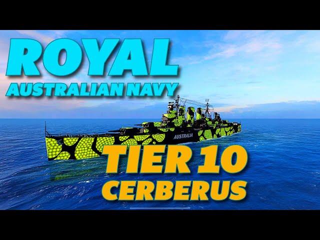 Royal Australian Navy & New Cruiser Cerberus | World of Warships Blitz