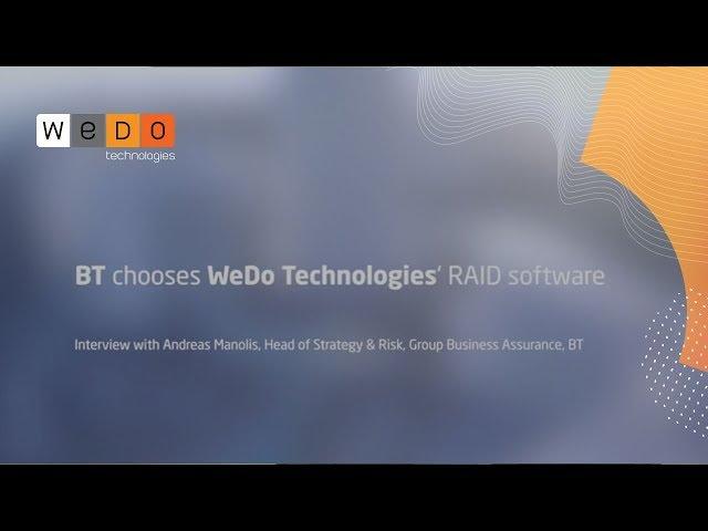 BT chooses WeDo Technologies’ RAID Software