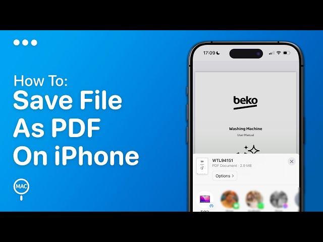 How To Save a PDF File on iPhone - Easy Guide