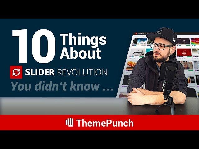 Another 10 things about Slider Revolution you didn't know...