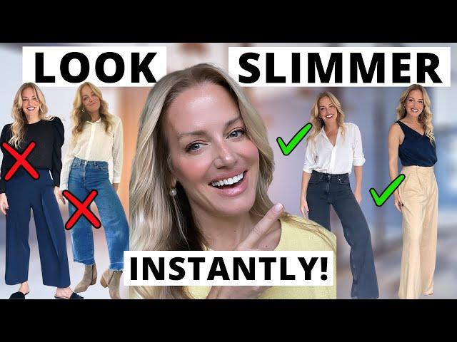 LOOK SLIMMER  *INSTANTLY*  WITHOUT DIETING!