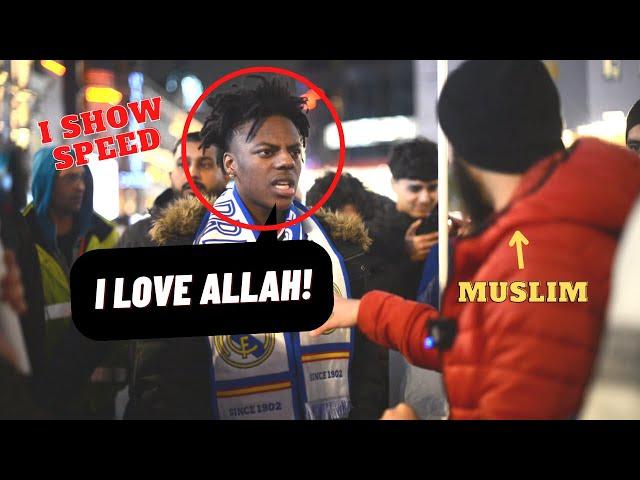 @IShowSpeed Confronts UK Muslims!