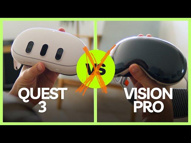 The Truth about Quest 3 vs Apple Vision Pro  | Matt3D