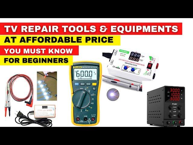 Best TV Repair Tools and Equipment at Affordable Price | You Must Required This Tools