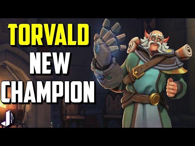 Torvald Paladins New Champion Reveal OB 42