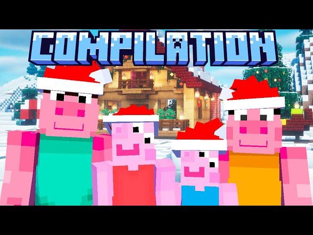 Peppa Pig Plays Minecraft Compilation #2