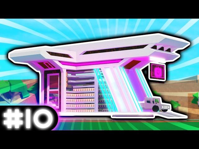 Building The ITEM STORAGE! - Lumber Tycoon 2 Cyber Series #10