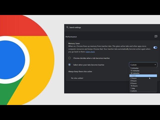 Chromes Memory Saver feature will soon let you select when your tabs become inactive