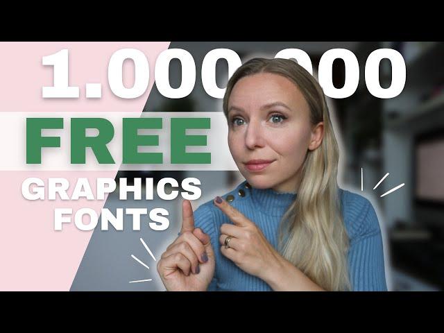 Free Fonts and Free Graphics With COMMERCIAL USE | 5 Websites Where You Can Find Free Resources