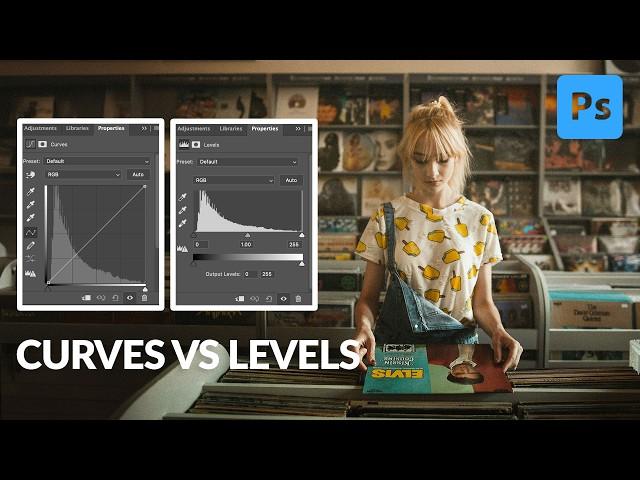 Curves vs Levels in Photoshop: Learn The Difference