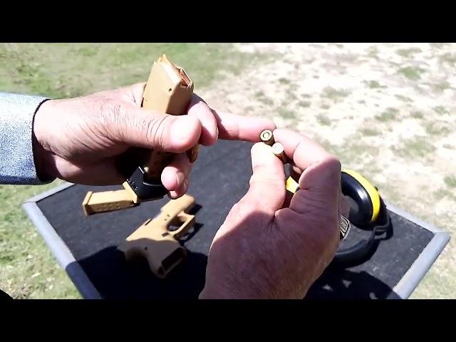 local 9mm pistol testing