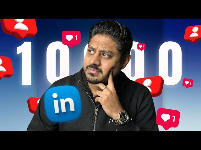 MY LINKEDIN CONTENT STRATEGY That Got Me 10,000 Followers! | How to Grow on LinkedIn | IN HINDI