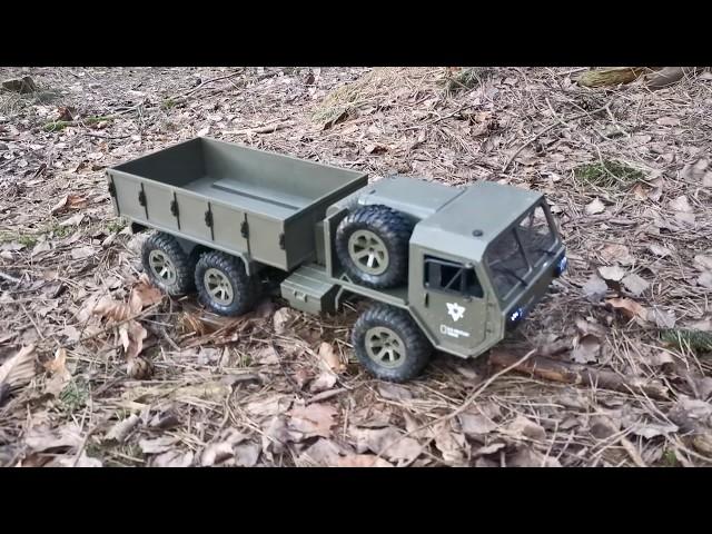 Fayee FY004A rc truck lkw car 6x6 6wd ferngesteuert lkw first off road test motor undersized