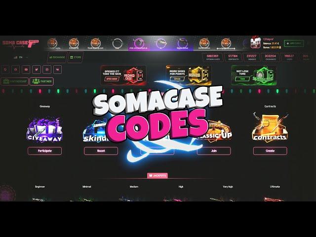 SOMACASE PROMO CODES 2021 #25