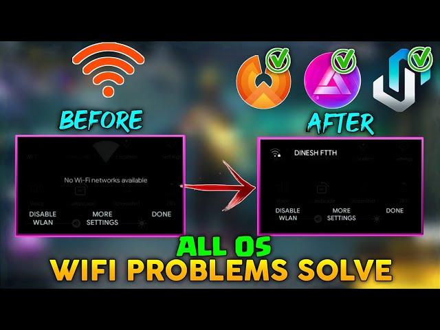 Phoenix Os And All Android Os Wifi Problems Solve ||Simple Trick Tamil ||Puyal gaming️