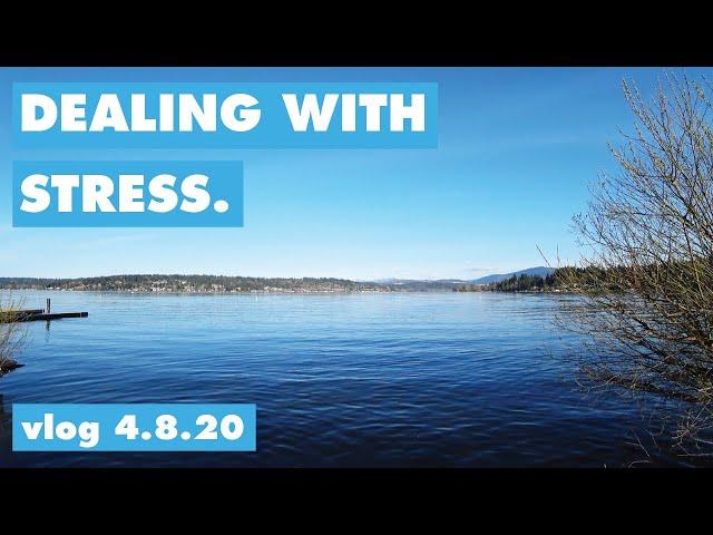 Dealing with training stress (A quick chat) || Ironman training run vlog 4.8.2020