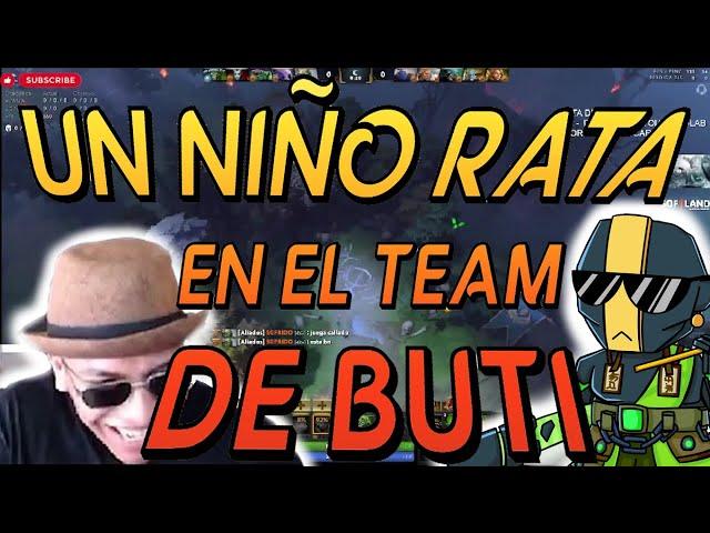 UN NIÑO RATA EN EL TEAM DE BUTI !!! 