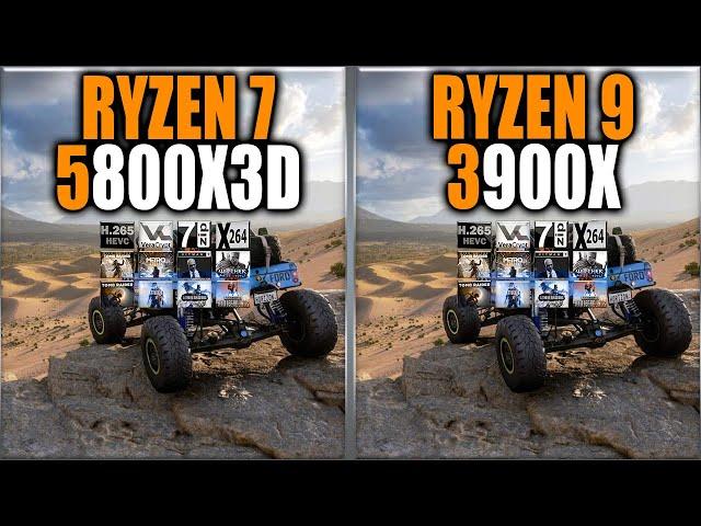 5800X3D vs 3900X Benchmarks – 15 Tests  - Tested 15 Games and Applications