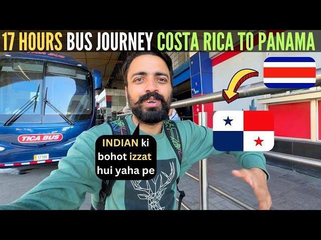 Entry into PANAMA  | 17 Hours BUS Journey