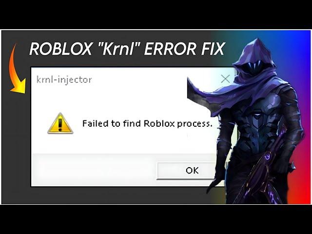 Roblox- Failed to find Roblox process krnl injector 2023 | Failed to find roblox process krnl