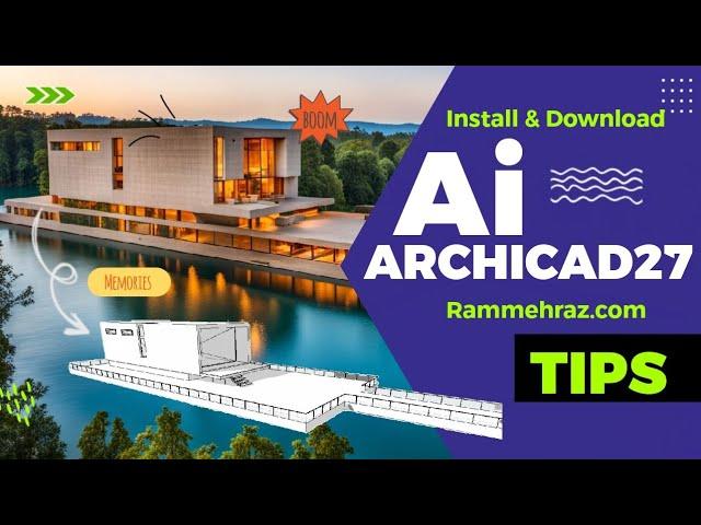 Ai Archicad Install and Run program unlimited!!