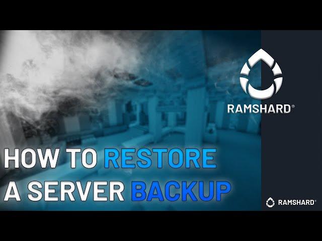 How To Restore Back To A Server Backup