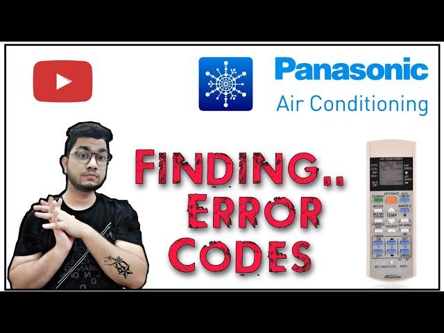 How to Find out Panasonic Inverter AC Error Codes?