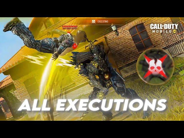 All EXECUTIONS IN COD MOBILE