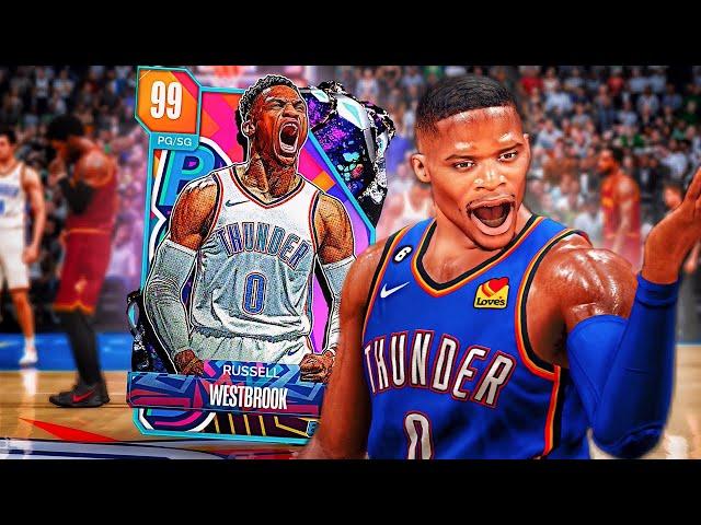 FREE DARK MATTER RUSSELL WESTBROOK GAMEPLAY! I WAS COMPLETELY WRONG ABOUT THIS CARD! NBA 2K24 MyTEAM