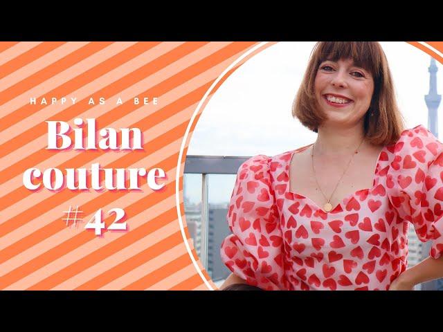 Bilan couture #42 - Un manteau crème, un ensemble en jacquard : Mes réalisations de février !