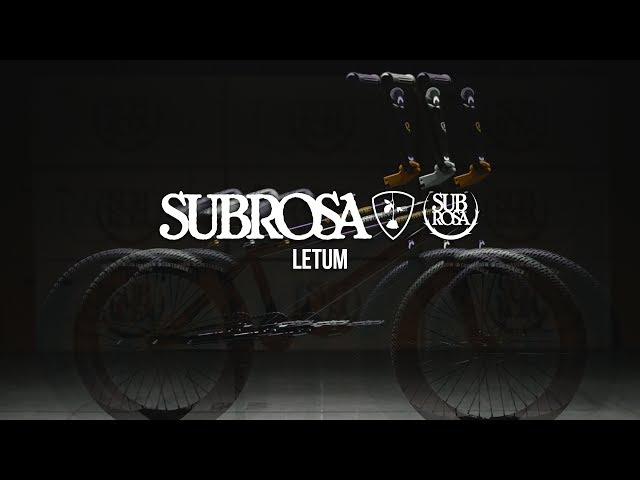 BMX - SUBROSA BRAND - 2018 MALUM