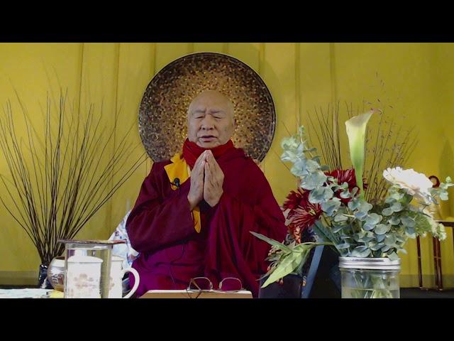 Ven. Khenpo Tsewang Dongyal Rinpoche - Afternoon Teaching