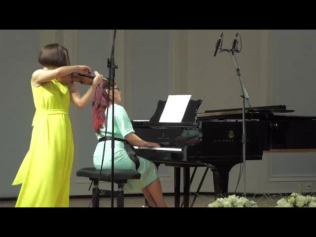 Lena Semenova plays Niccolo Paganini "I Palpiti" Olga Semenova - piano