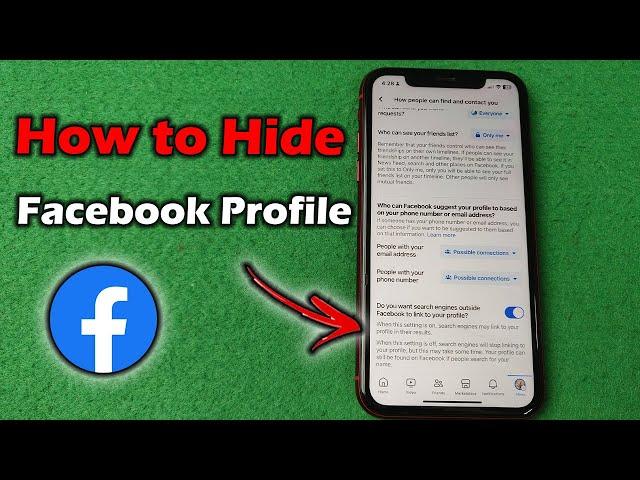 How to Hide Facebook Profile From Search Engines | Full Guide