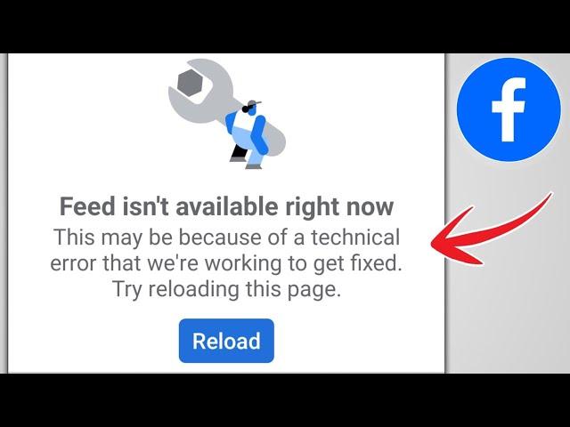 Facebook Feed Isn't Available Right Now Problem Solve | Facebook Feed Not Showing