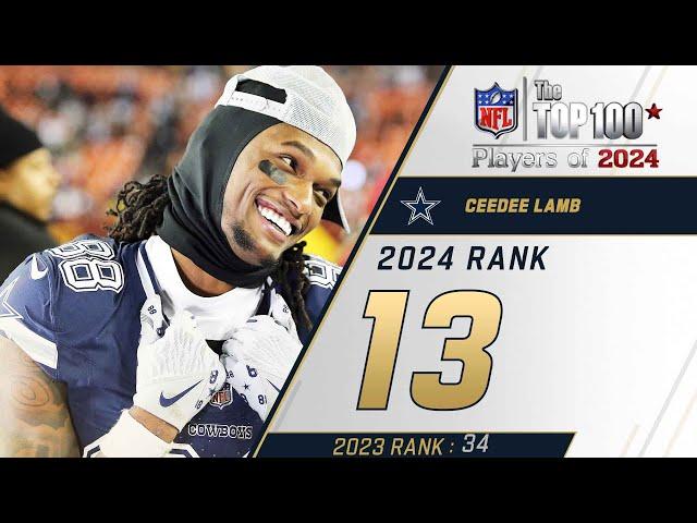 13: CeeDee Lamb (WR, Cowboys) | Top 100 Players of 2024