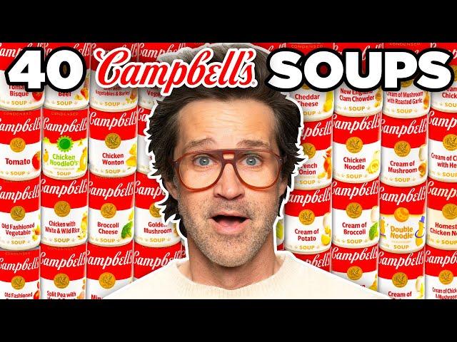 We Tried EVERY Campbell's Soup Flavor