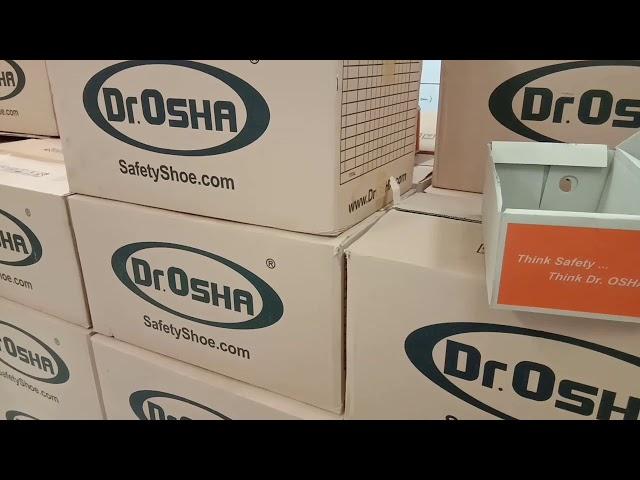 Sepatu safety Dr. Osha gratis