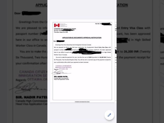 Fake Job Offer Letter For Canada