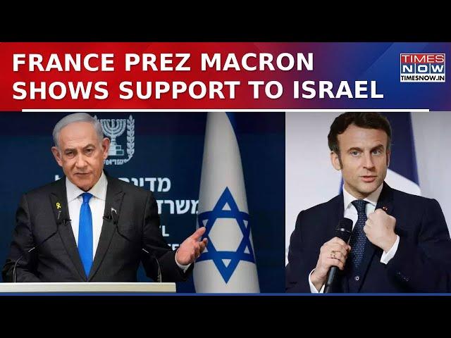 France Prez Responds To Netanyahu After Arms Halt Call; 'France Is Israel's Friend, We Back Israel'