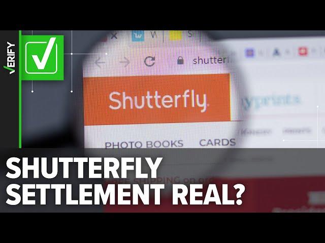 Yes, Shutterfly class action lawsuit settlement emails are real