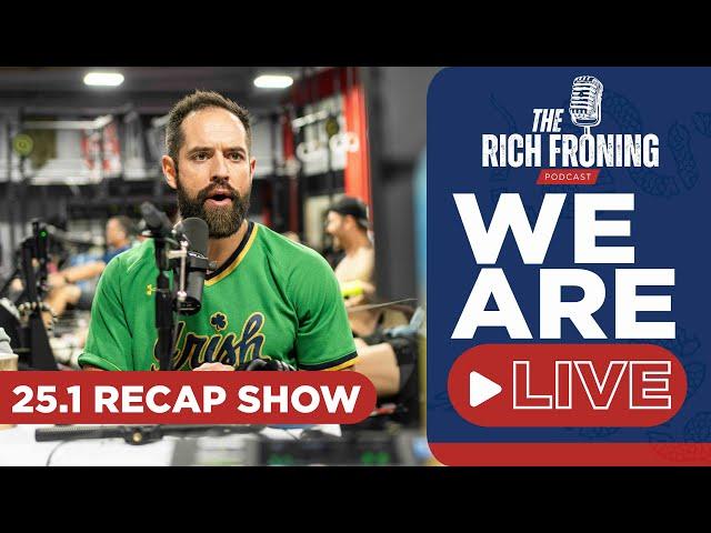 Open 25.1 Afterparty LIVE w/Adams, Hatfield, & Froning // The Rich Froning Podcast 048