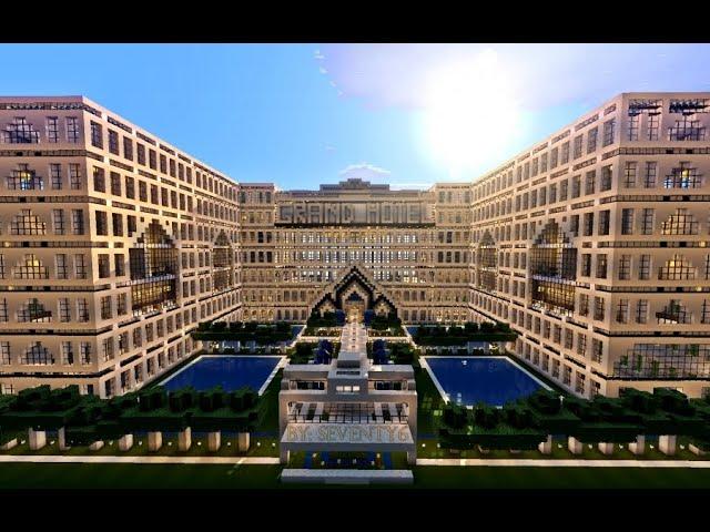 VISITING THE SHERATON HOTEL AND THE CITY | MineCraft | BaldChery YT | SUBTITLES